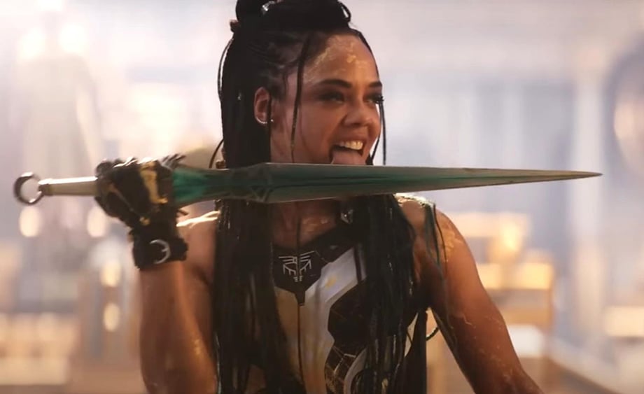 THOR: LOVE AND THUNDER Star Tessa Thompson On Valkyrie's Future & Who She Most Wants To "Play With" In The MCU