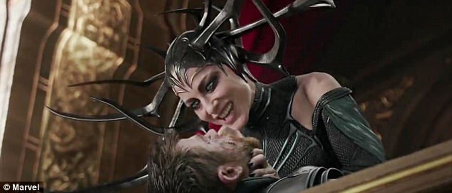 THOR: RAGNAROK Celebrates "HelaWeen" With A New Image Of Cate Blanchett As The Goddess Of Death