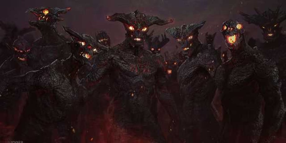 THOR: RAGNAROK Concept Art Reveals Shocking New Designs For Surtur, Hela, And The Rest Of The Eclectic Cast