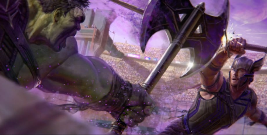 THOR: RAGNAROK Lego Minfigure Images Feature Gladiator Thor And Hulk, Hela, Loki, And More
