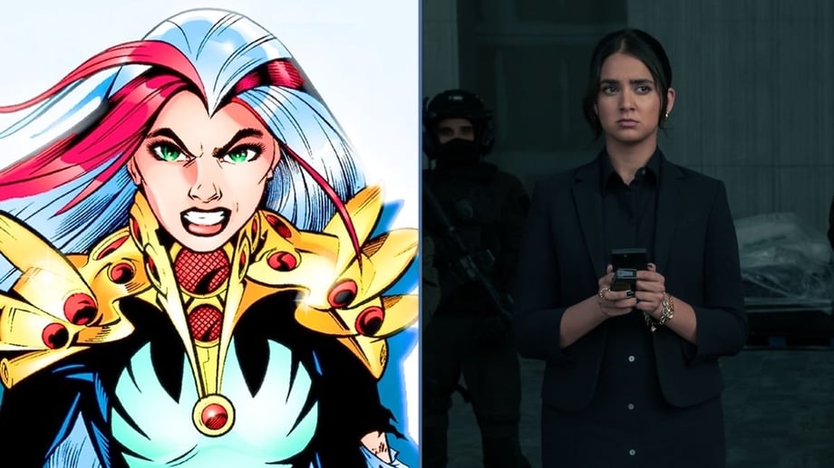 THUNDERBOLTS* Star Geraldine Viswanathan Looks A Lot More Like Songbird In Newly Released Photos