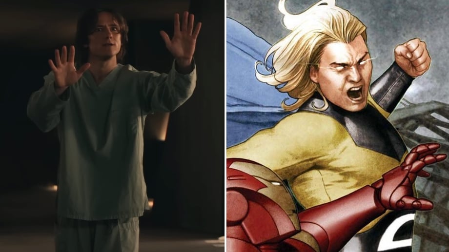 THUNDERBOLTS* Star Lewis Pullman Teases "Bob" (The Sentry) Getting His Costume In The Movie