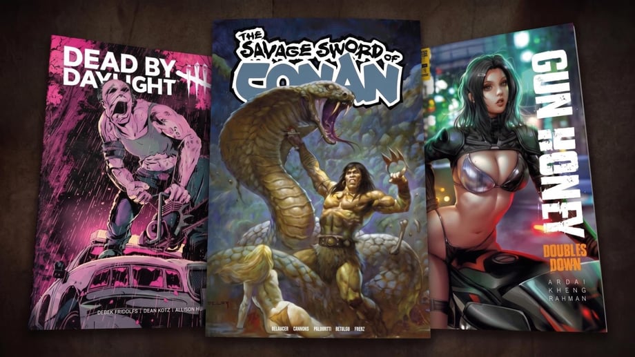 Titan Comics' Mid-July Slate Led By Savage Sword Of Conan, Dead By Daylight, And Gun Honey