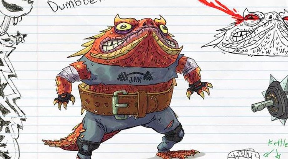 TMNT: MUTANT MAYHEM Concept Art Spotlights Mutant Characters Who Didn't Appear