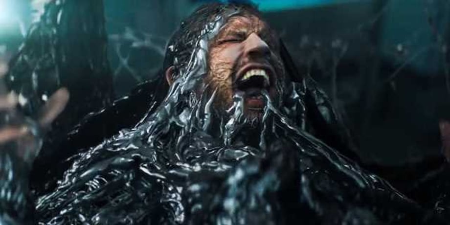 VENOM Behind The Scenes Video Reveals Awkward CGI Symbiote Battle Between Tom Hardy And Riz Ahmed