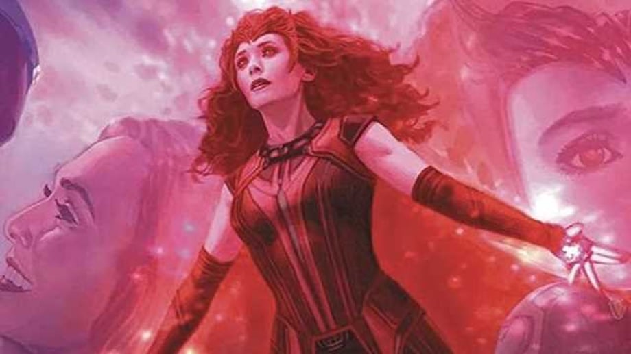 WANDAVISION "Art Of" Cover Revisits Key Moments From The Disney+ Series (Including Pietro's "Return")
