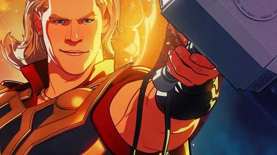 WHAT IF...? Poster Reveals A New Look At The Animated God Of Thunder Dubbed "Party Thor"