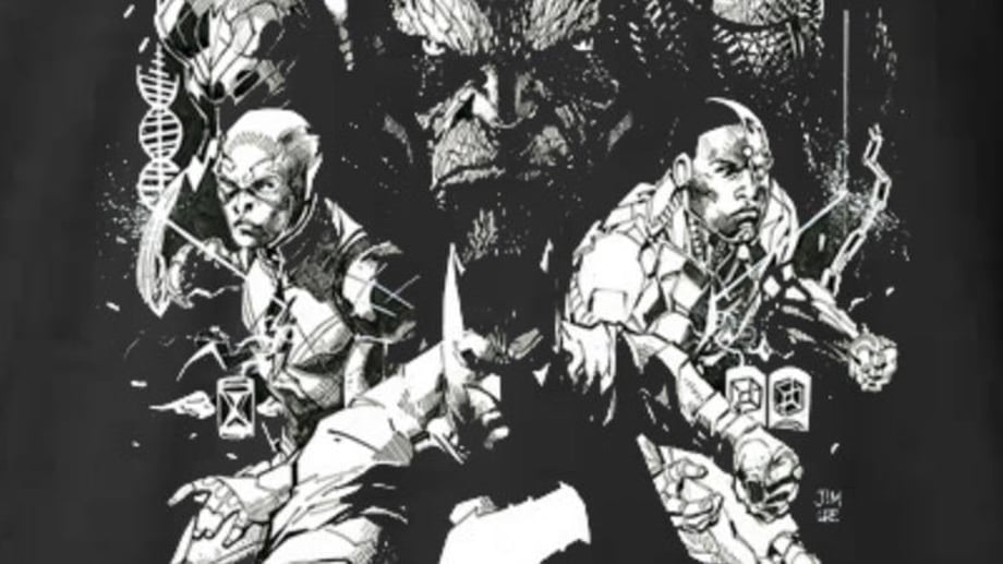 ZACK SNYDER'S JUSTICE LEAGUE "Full Circle" T-Shirts Reveal Epic New Artwork By Comic Book Legend Jim Lee
