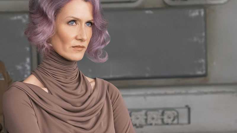 Who is Admiral Holdo? Laura Dern's Purple Haired 'Last Jedi