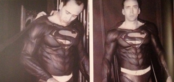 SUPERMAN LIVES New Test Footage From Tim Burton s Cancelled Man