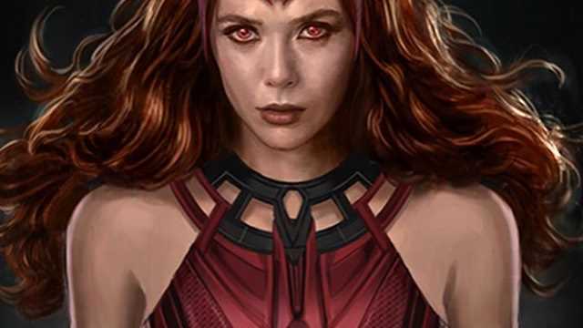 Wandavision Concept Art From Andy Park Reveals The Scarlet Witch S Jaw Dropping Costume In All Its Glory