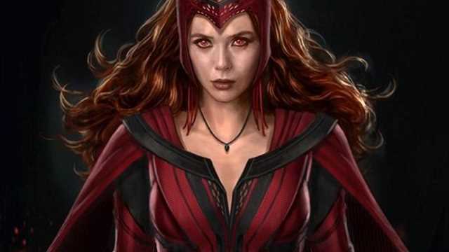 WANDAVISION Concept Art Reveals A Spellbinding Hi-Res Look At Alternate  Costume For Scarlet Witch