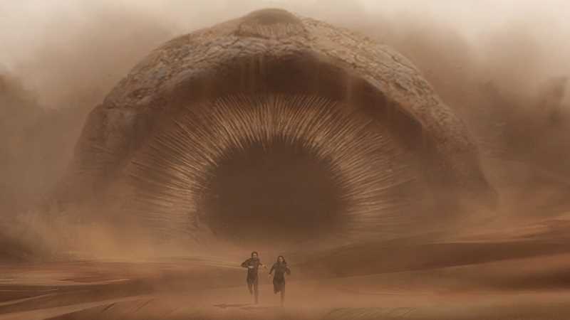 Dune: Part 2 dropped a trailer and we stacked the sandworm up beside t, dune