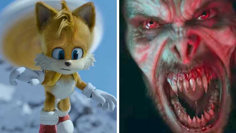 SONIC THE HEDGEHOG 2 and MORBIUS, part of the blockbuster movie releases on  streaming platforms in May - TV Blackbox