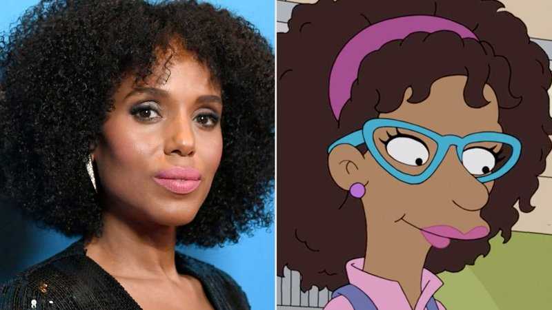 THE SIMPSONS Casts SCANDAL Star Kerry Washington As Bart's Permanent New Teacher - Vimarsana News