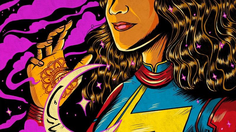 MS. MARVEL: Marvel Studios Celebrates Eid With A Colorful New Poster For The Disney+ Series - Vimarsana News