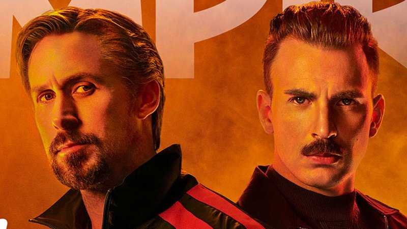 The Gray Man star Chris Evans on importance of moustache