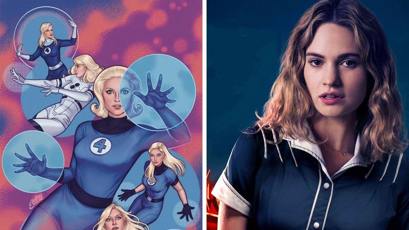 FANTASTIC FOUR: Rumored Sue Storm Casting Possibilities Include Lily James  And Jodie Comer
