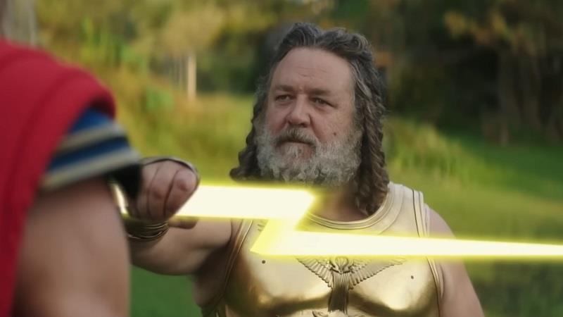 Thor Love and Thunder first look at deleted Grandmaster scene