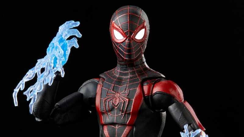 SPIDER-MAN 2: Marvel Legends Action Figure Showcases Miles Morales  Alongside Spider-Man The Cat