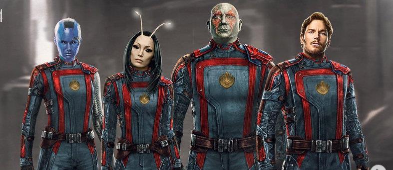 GUARDIANS OF THE GALAXY VOL. 3 Concept Art Spotlights The Crew's New Uniforms - Vimarsana News