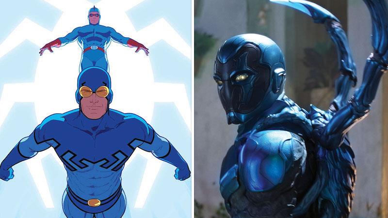 Blue Beetle Trailer Reveals Ted Kord and Dan Garrett Suits