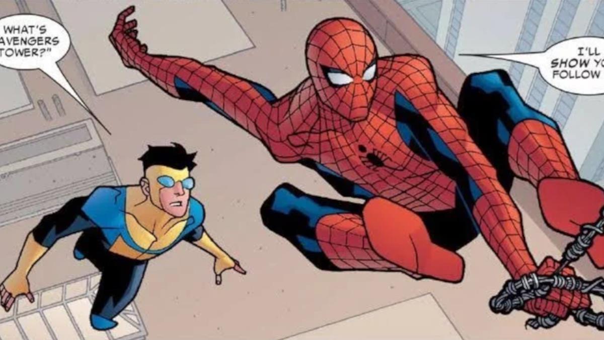 Invincible habría revelado crossover con Spider-Man?