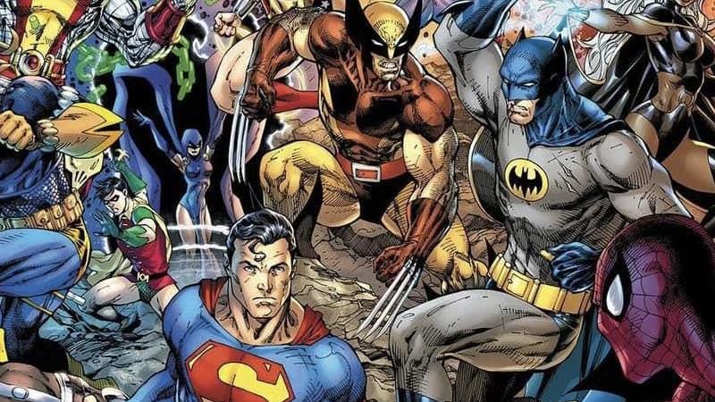 Jim Lee Finally Unveils His Incredible Finished Dc Versus Marvel And Dc 