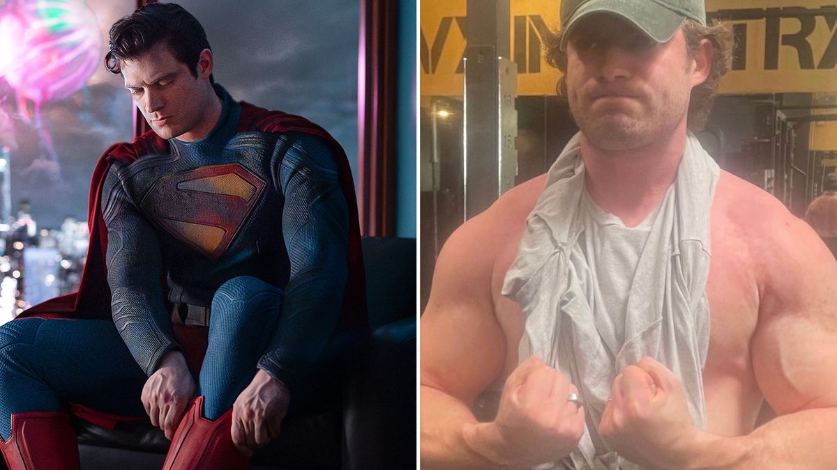 SUPERMAN: A New Photo Of David Corenswet Looking JACKED To Play DCU's ...