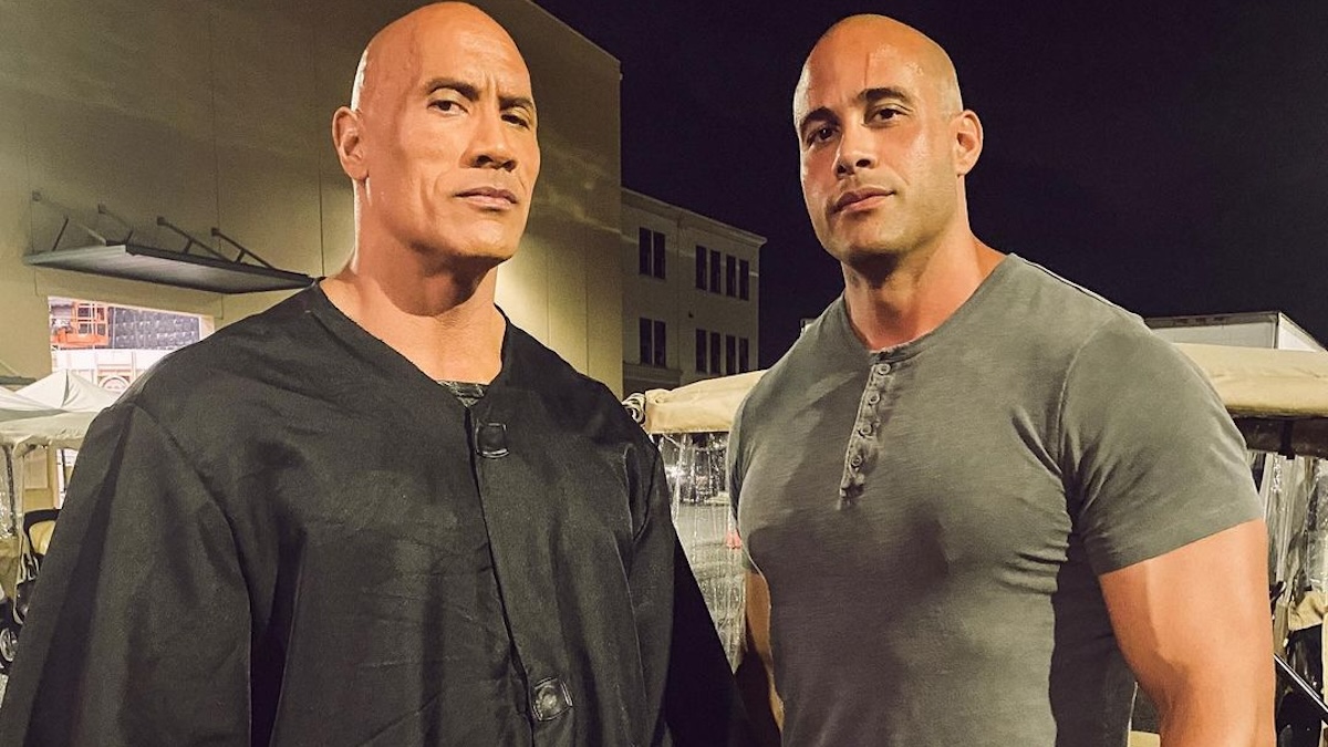 BLACK ADAM Rumor Suggests The Rock's Stunt Double Shot Most Of His ...