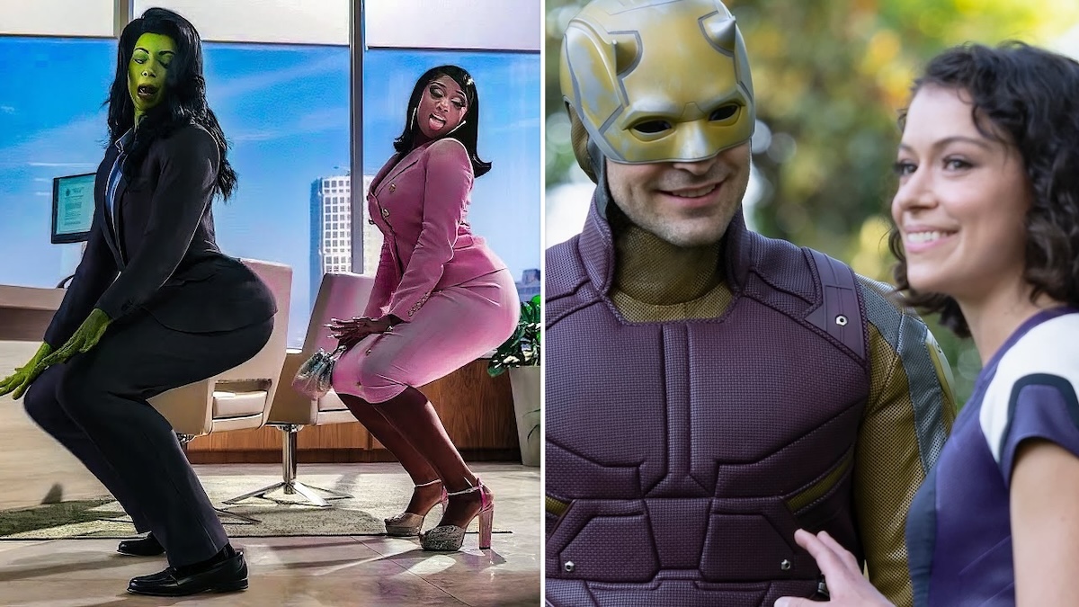 SHE-HULK Star Tatiana Maslany Reflects On Divisive Twerking Scene And  Whether Jen And Daredevil Are An Item