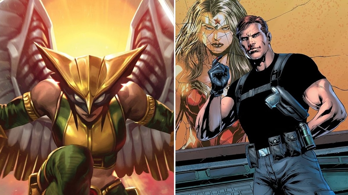 Isabela Merced talks about Hawkgirl’s LordTech suit; Sean Gunn hints at new version of Maxwell Lord