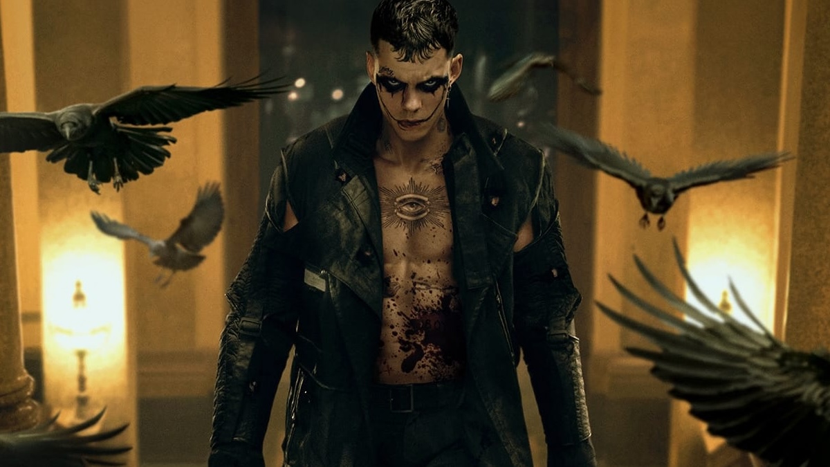 How would you rate the remake of THE CROW, which is now in theaters?