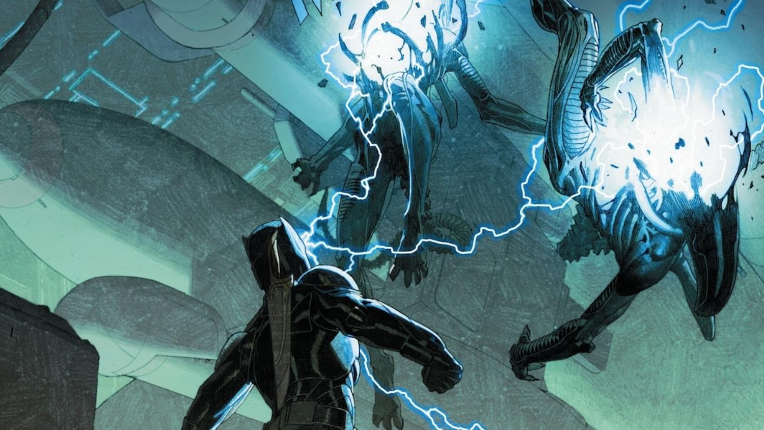 ALIENS VS. AVENGERS #1 unleashes the Xenomorphs and reveals a major Spider-Man twist