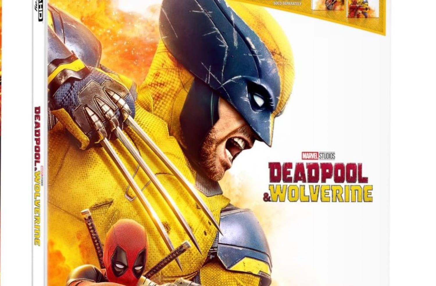 DEADPOOL AND WOLVERINE 4K Blu-Ray Steelbook Covers Reveal New Look At ...