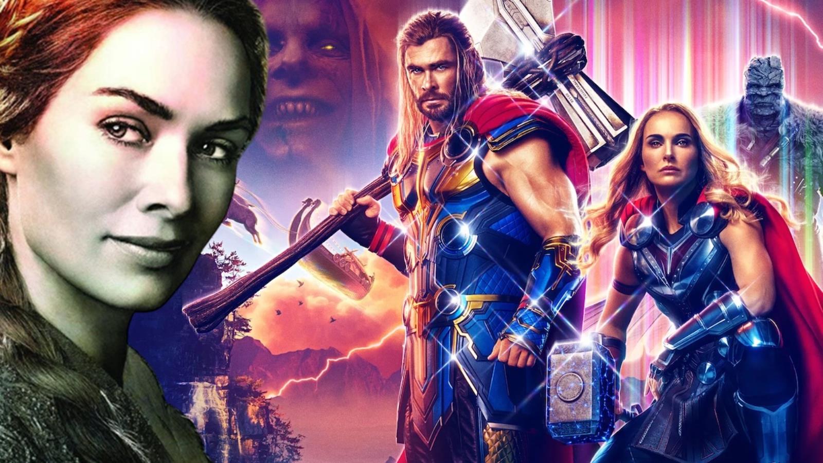 GAME OF THRONES Star Lena Headey Finally Reveals Her Cut THOR: LOVE AND THUNDER Role