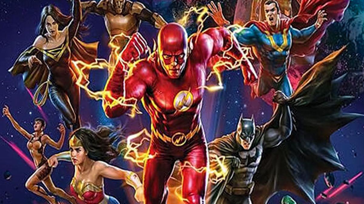 JUSTICE LEAGUE CRISIS ON INFINITE EARTHS PART ONE Bluray Cover