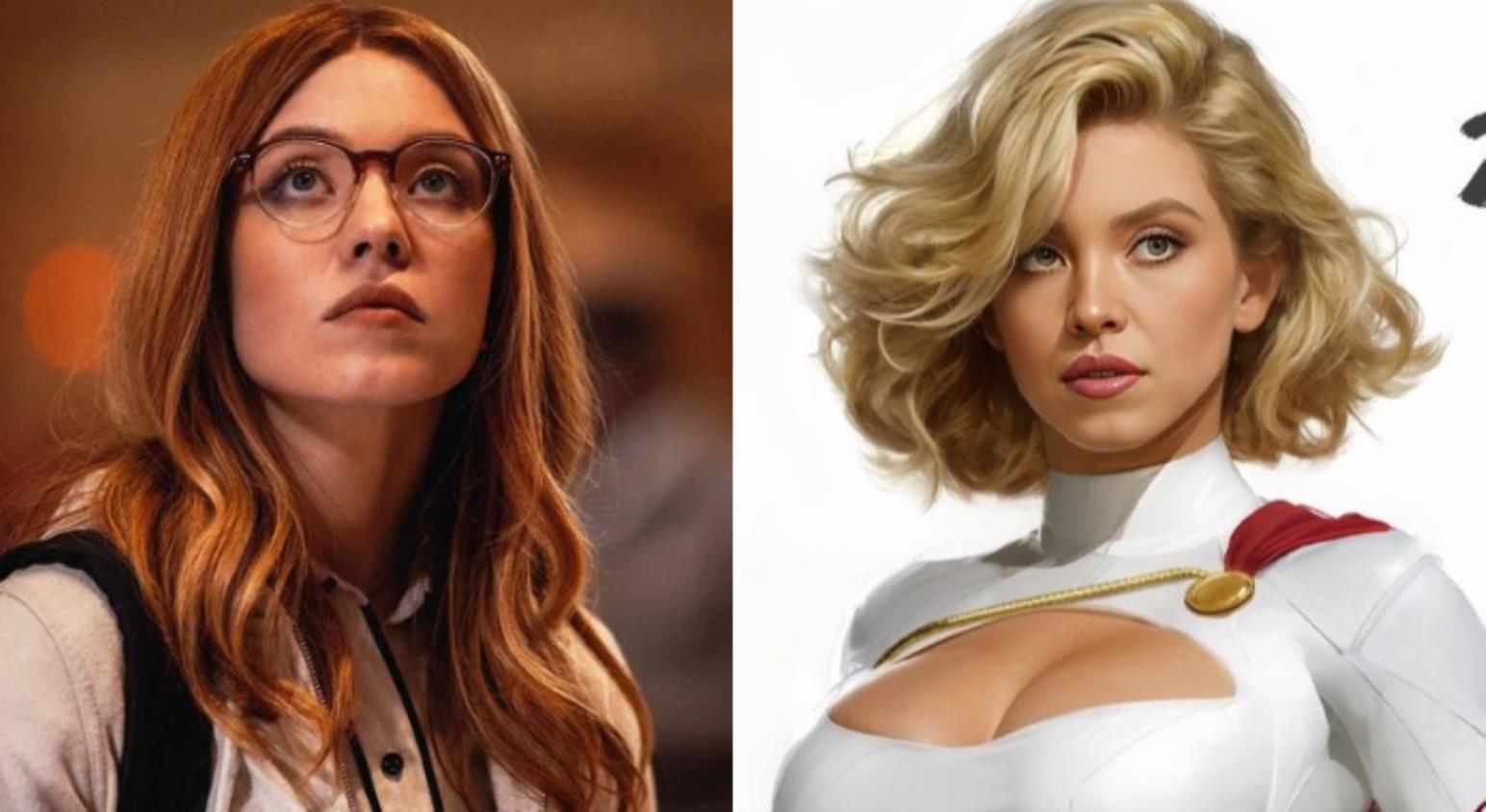 MADAME WEB Star Sydney Sweeney Becomes POWER GIRL In Impressive New Fan Art