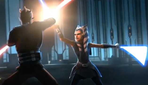 STAR WARS: THE CLONE WARS Season 7 Trailer Teases A Duel Between Ahsoka ...