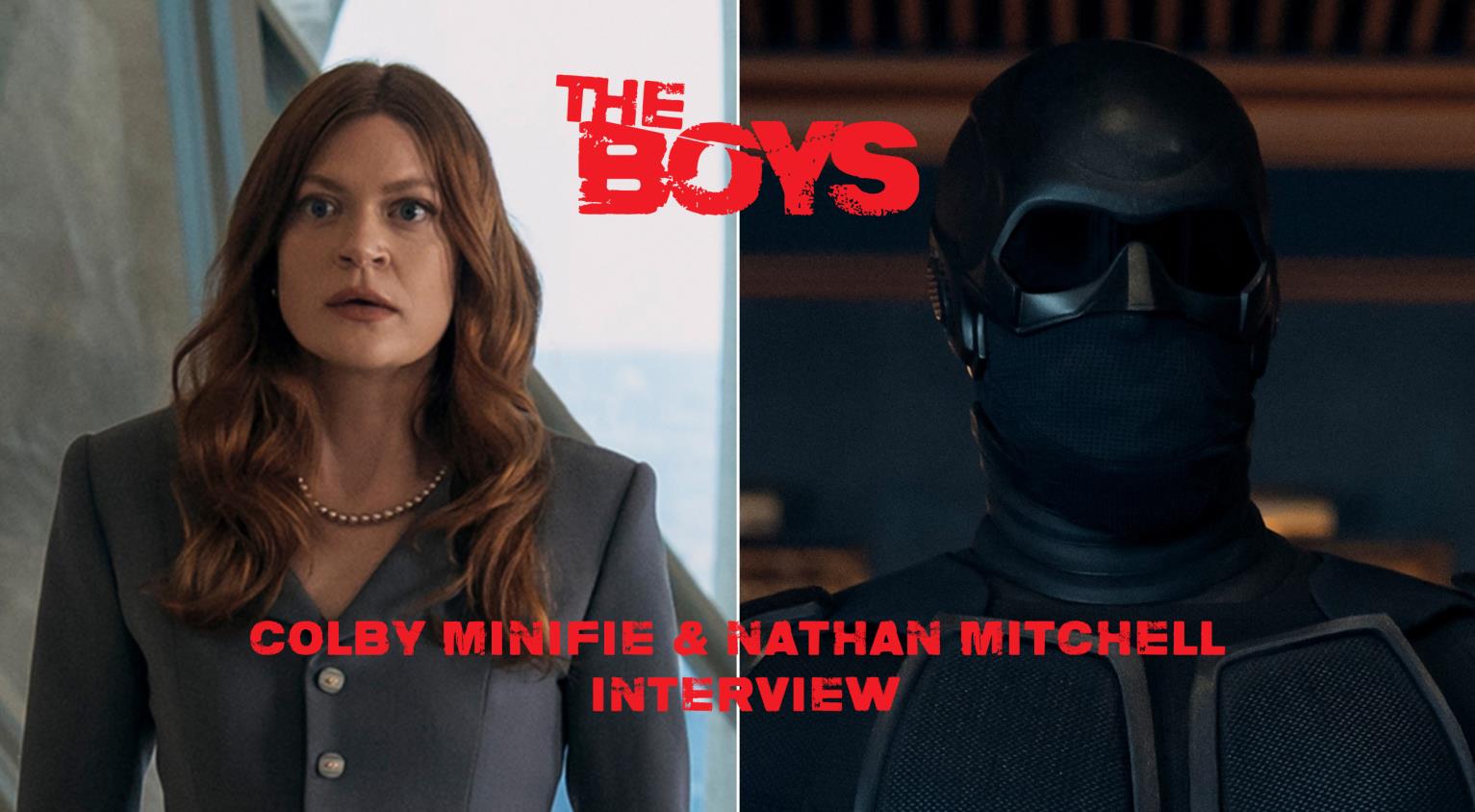 THE BOYS Stars Colby Minifie & Nathan Mitchell On Ashley’s New Powers & Black Noir II’s Secret (Exclusive)