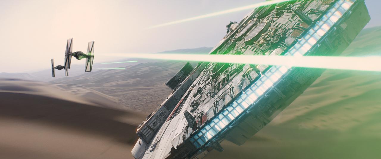 Star Wars Episode VII: The Force Awakens - Teaser Screenshot 4 (Millennium Falcon)