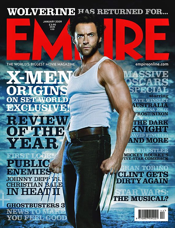 Hugh Jackman/Wolverine Empire Magazine Cover