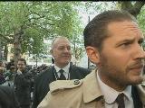The Dark Knight Rises Trailer/Video - Tom Hardy Unhappy With Reporter At 