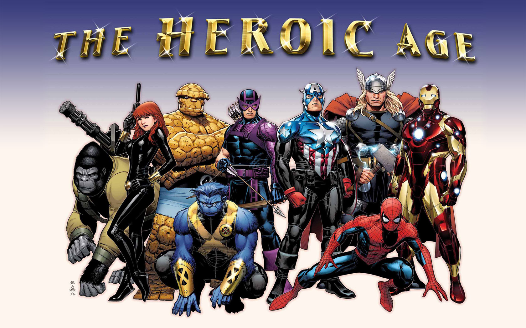 Marvel: The Heroic Age Wallpaper (1680 x 1050)