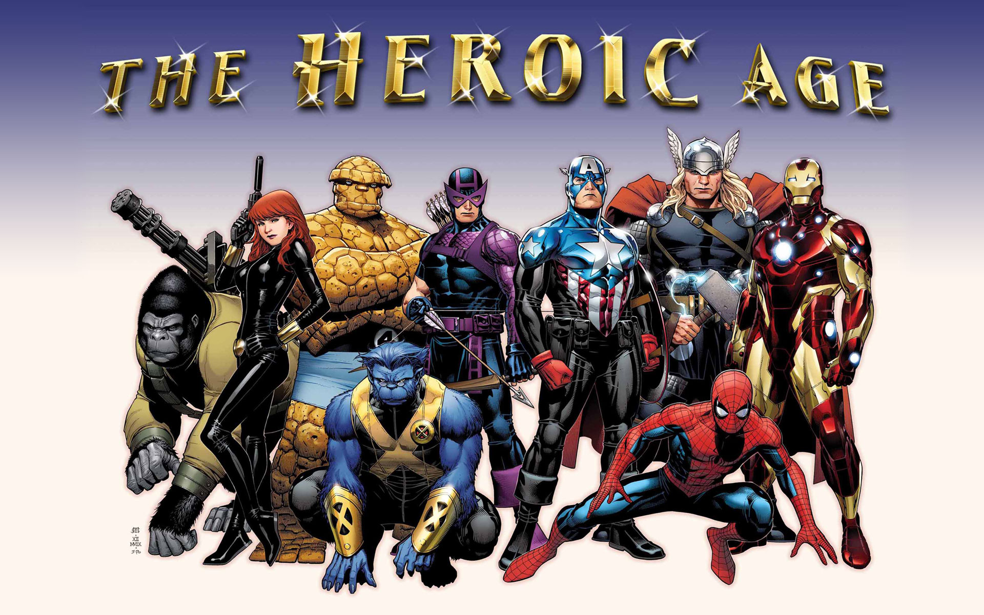 Marvel: The Heroic Age Wallpaper (1920 x 1200)