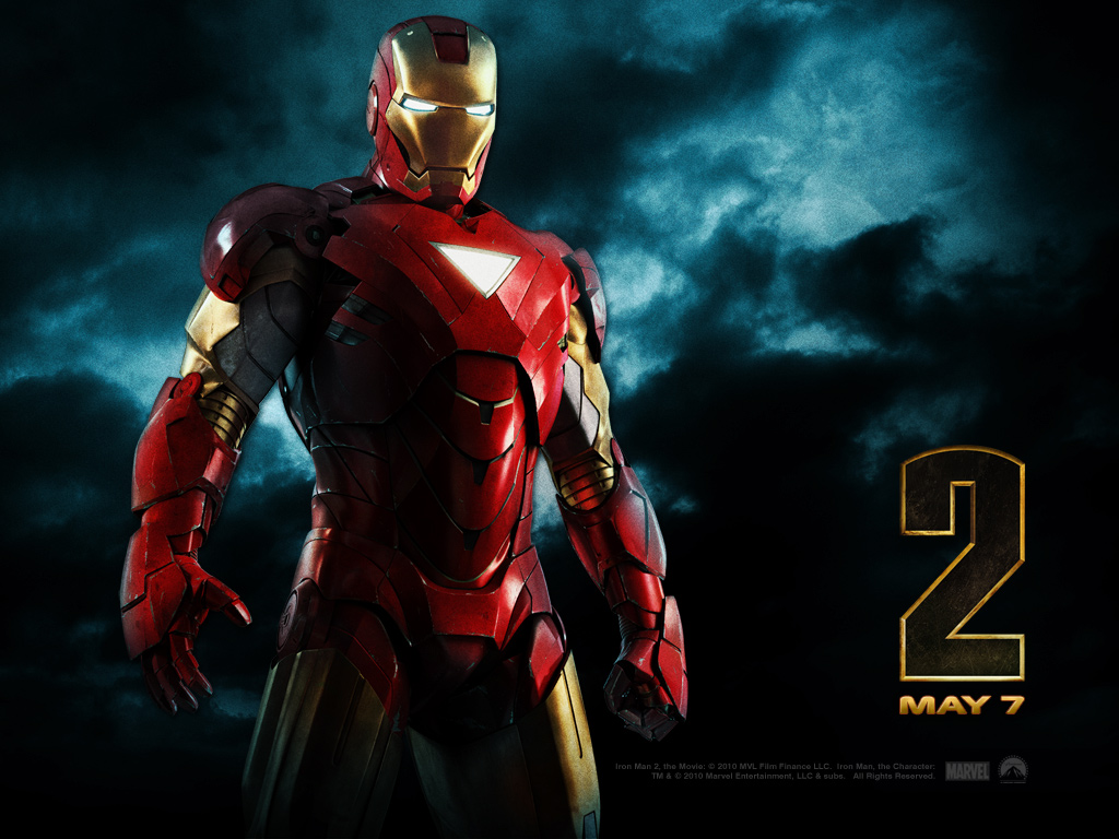 Iron Man 2 Wallpaper - Iron Man - Official (1024 x 768)