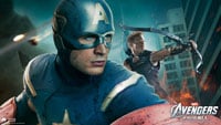Avengers Wallpaper 4 - Captain American & Hawkeye