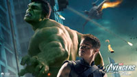 Avengers Wallpaper 5 - Hulk & Hawkeye