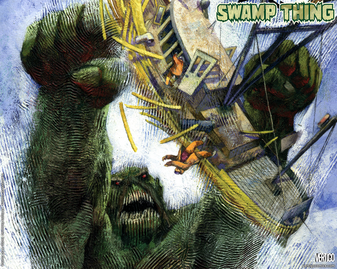 Swamp Thing Wallpaper 1 (1280 x 1024)